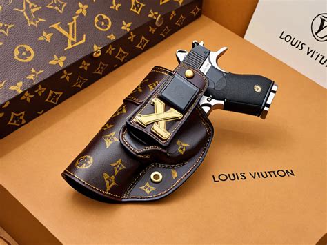 louis vuitton pistol|Louis Vuitton gun holster.